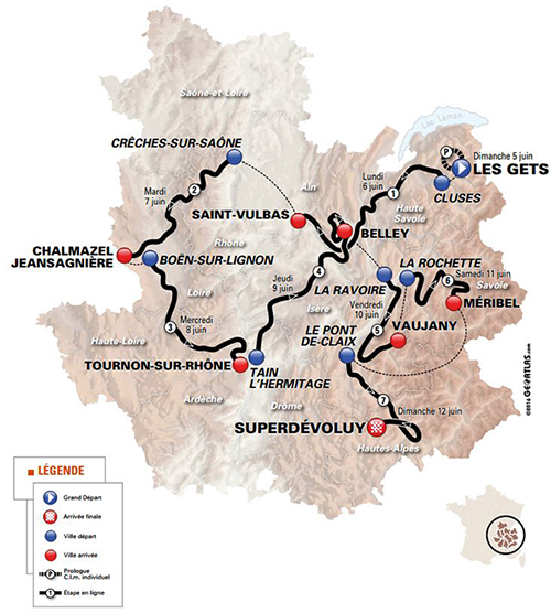 Dauphine map